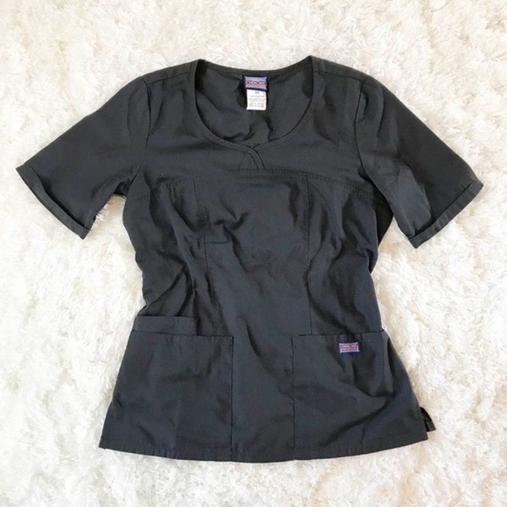 Women's Medical Uniform V-Neck Top Size XS, NWOT